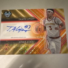 Topps 2024-25 Bowman University Best Tamin Lipsey #PAA-TL Possession Arrow Iowa…
