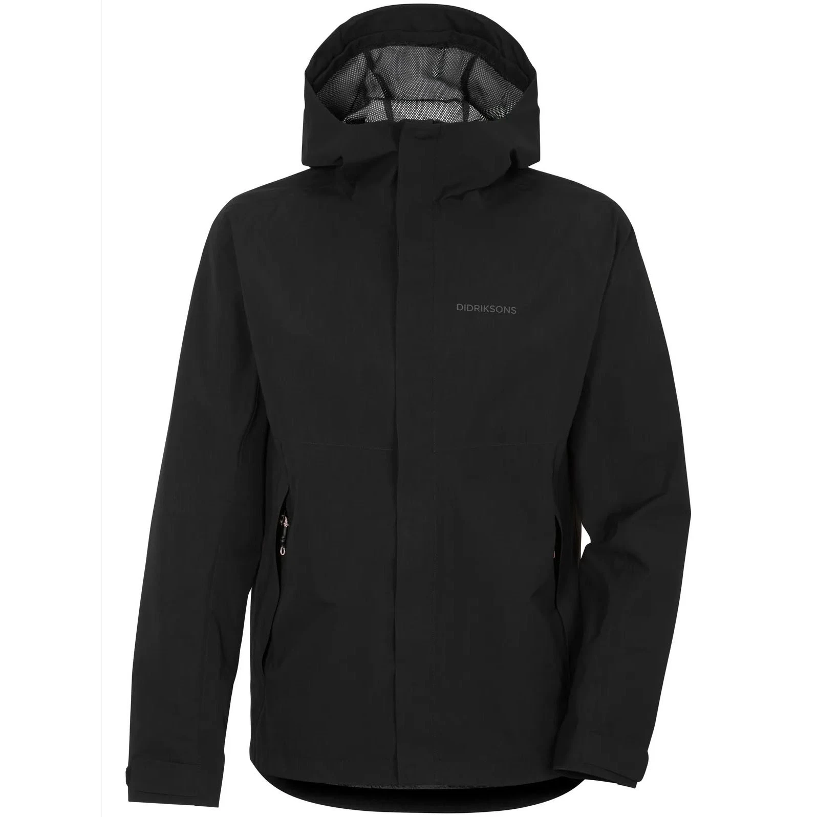 Men’s DIDRIKSONS GRIT USX 2, 100% Waterproof STORM System Jacket, Black. Small S