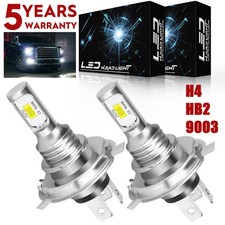 Per Nissan Versa 2007-2019 H4 9003 6000K Kit 2X Lampadina Faro LED Faro Alto Basso