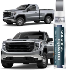 Thunderstorm Gray(GNO/WA633D) Touch Up Paint for GMC, Car Paint Pen Scratch