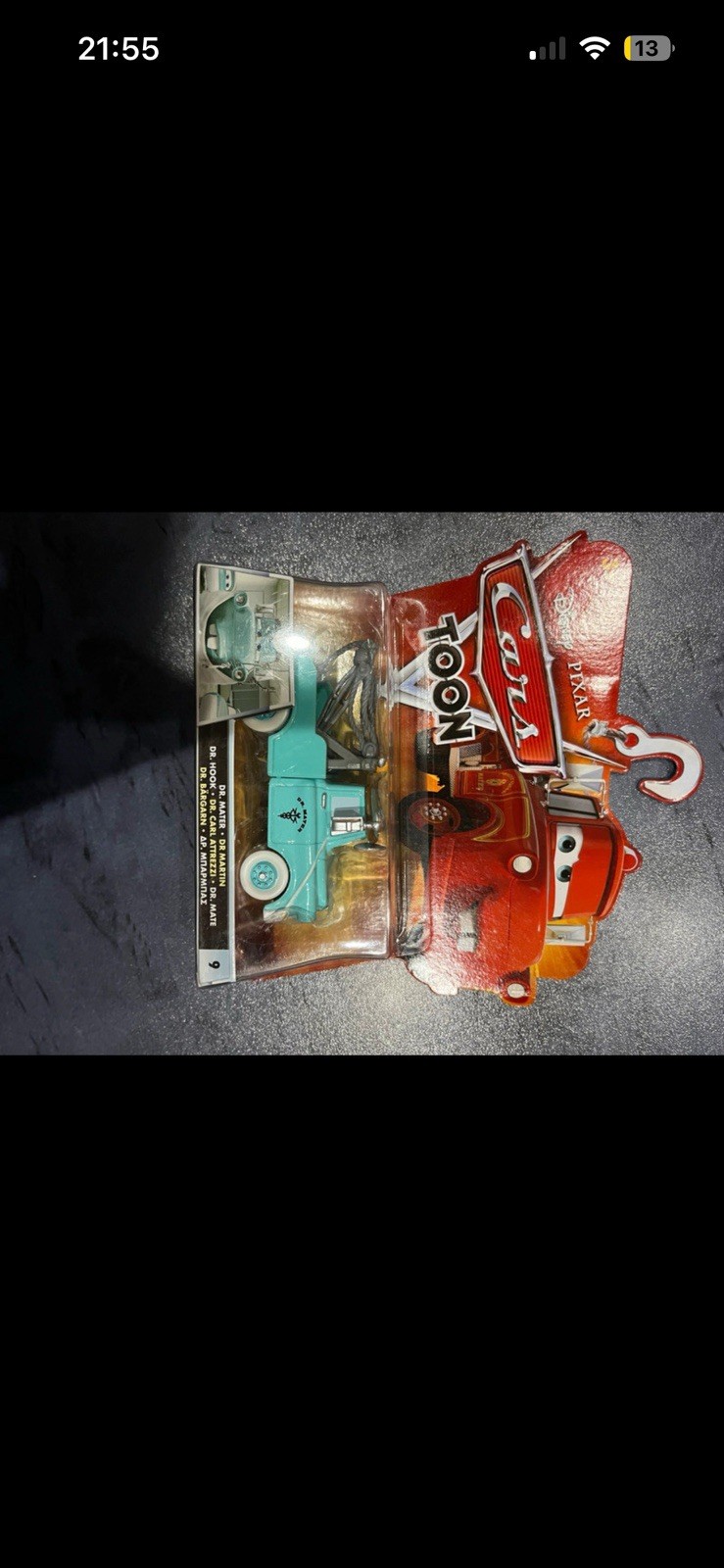 Figurine Cars Toon dépanneuse médecin pour s'amuser dans la chambre