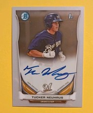 2014 Bowman - Prospect Autographs Chrome Tucker Neuhaus #BCAP-TN (AU, RC)
