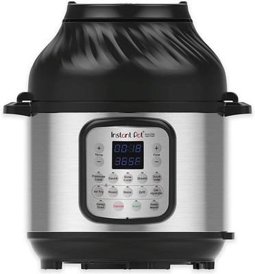 Instant Pot Duo Crisp 5.7L + Air Fryer 11-in-1 Elektro Multikocher 5,7L #Y108-67