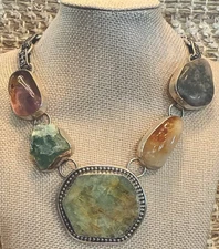 Vintage Beautiful REBECCA COLLINS NECKLACE Very Rare