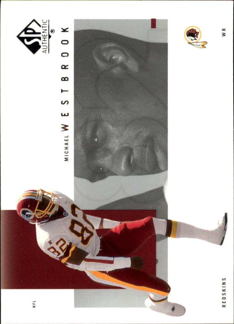 2001 SP Authentic #89 Michael Westbrook - FB