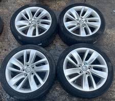 VAUXHALL INSIGNIA SRI ALLOY WHEELS & TYRES & TPS SENSORS OPO65K1 245 40 18 F12