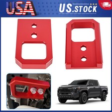 2x Front Tow Hooks For 4runner Tacoma Land Cruiser 250 2024-2026 Accessories Red