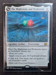Mightstone and Weakstone // Urza, Planeswalker - Brothers' War