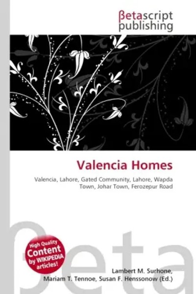 Lambert M. Surhone (U. A.) | Valencia Homes | Taschenbuch | Englisch (2026)-image