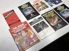 Atari 2600 Game Manual Lot Instructions Catalog Activision Cartridge 1982 Video