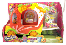 NEW SHOPKINS SMOOTHIE TRUCK, BOX HAS MILD DAMAGE TO IT