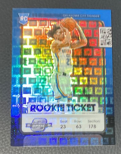 Tre Mann [Black Pandora] #10 2021 Panini Contenders Optic Rookies card