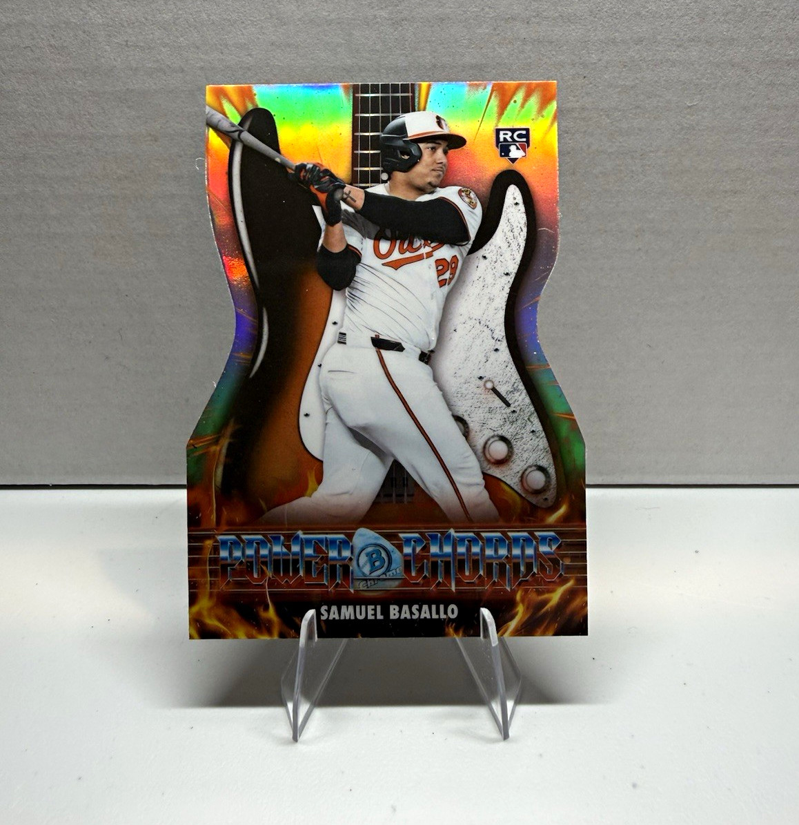 Samuel Basallo 2026 Bowman Power Chords Insert #PC-25 Orioles Rookie