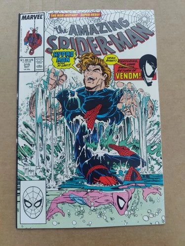 AMAZING SPIDER-MAN #315 1989 NM HIGH GRADE MARVEL Todd McFarlane Venom Sharp!