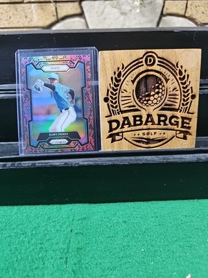 2024 Panini Prizm Eury Perez Snakeskin Prizm / Card #19 / Miami Marlins