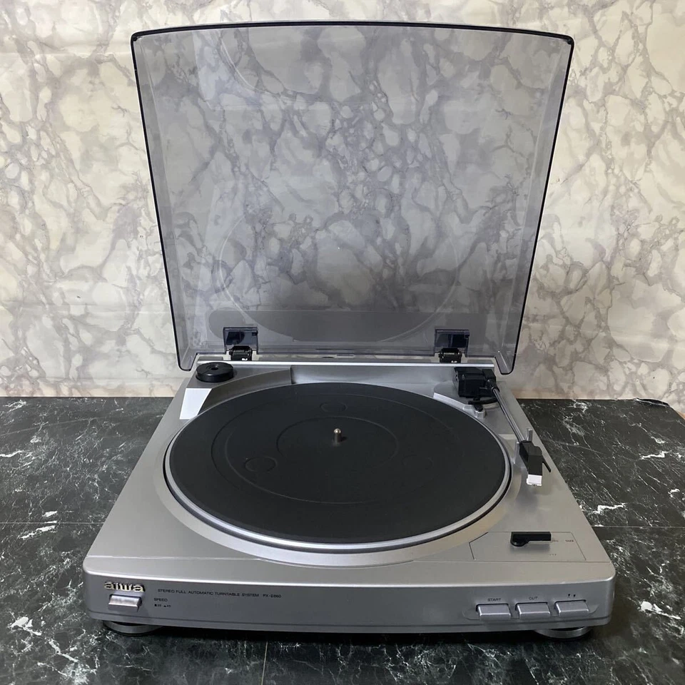Tocadiscos de seguimiento lineal AIWA LX-S5 accionamiento directo funcionamiento automático totalmente funcional Foto 2 de 4