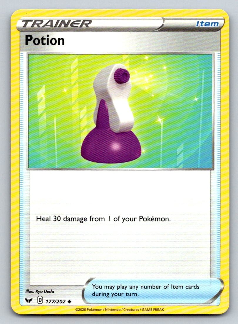 Potion 177/202 Uncommon Sword & Shield Pokemon Near Mint
