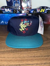 Vintage 90’s Deadstock Everett AquaSox MiLB SnapBack Hat NWT Dart Frog