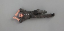 Motor Mechanic Figurine - Laying on Back with Cap - Approx 1:24 Scale