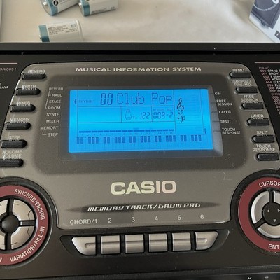 Casio Digital Keyboard CTK-631 100 Rhythms 2 Way Track Memory W