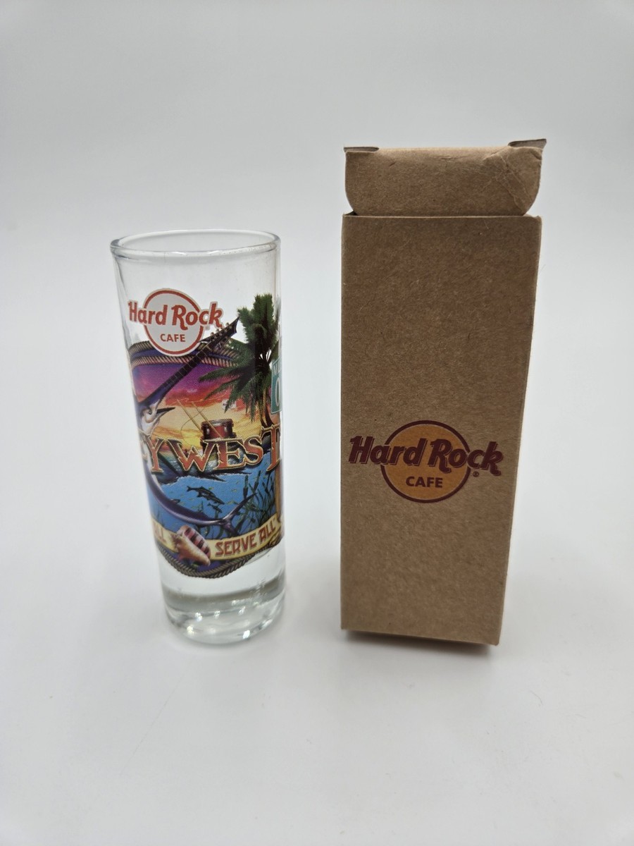 Hard Rock Cafe Vintage Key West Shot Glass With Box | eBay