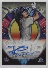 2019 Bowman Draft Chrome Class of 2019 112/250 Keoni Cavaco #C19A-KC Auto m4h