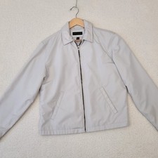 Structure Collared Jacket Windbreaker Lightweight Full Zip Pockets Mens S