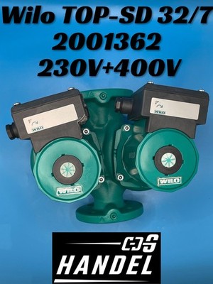 Wilo TOP SD 32/7  2001362 400V  + 230V  220mm Umwälzpumpe Nassläufer Pumpe NEU*