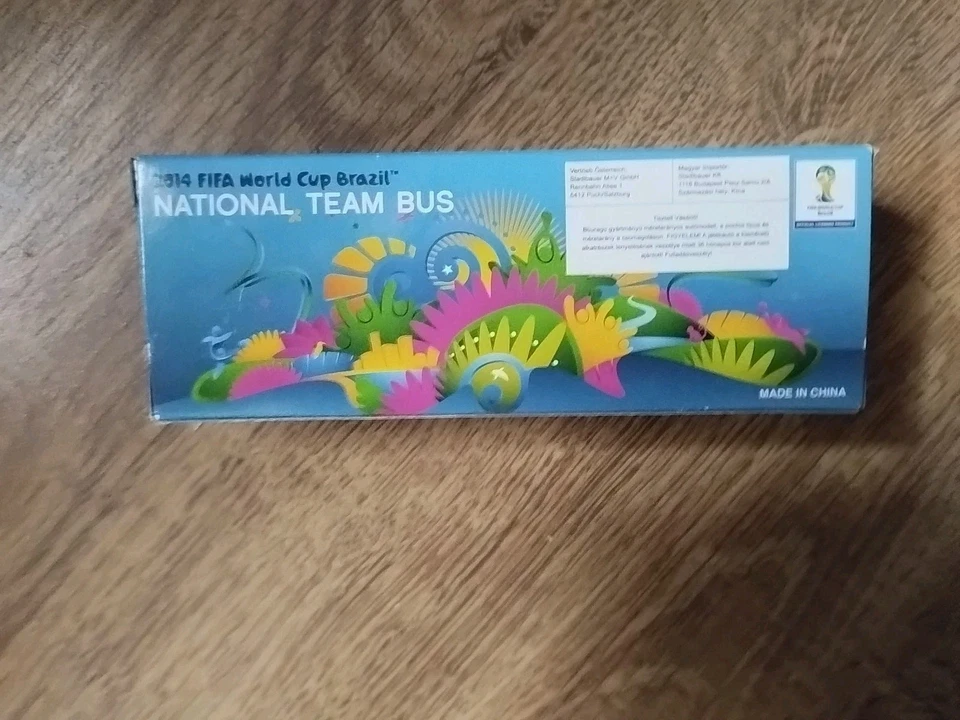 Fifa Bus 2014 Weltmeisterschaft | Bus Brazil | Lizenz Produkt | *SELTEN* OVP - Bild 2 von 2