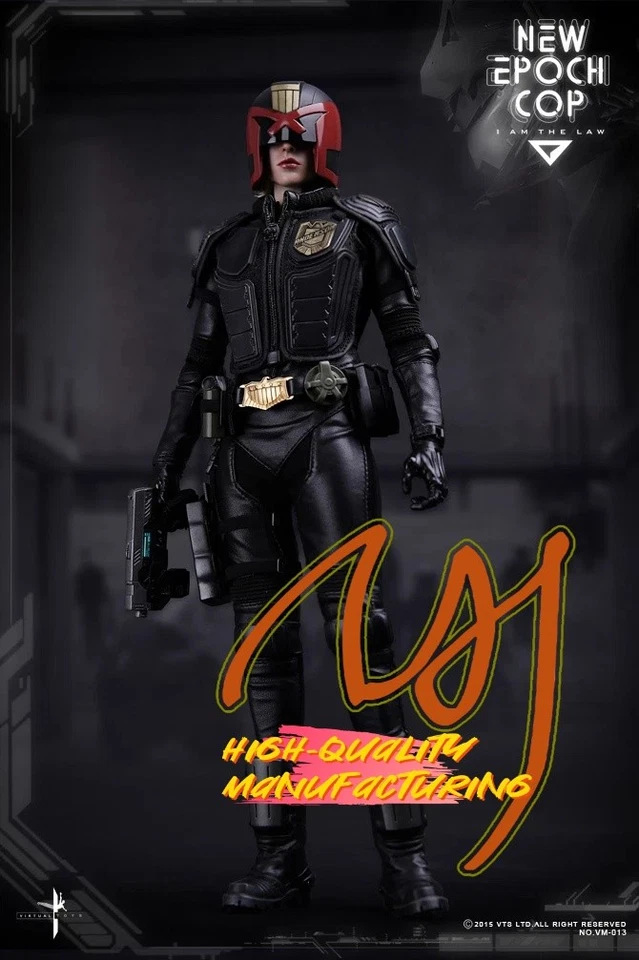 IN STOCK1/6 VTS TOYS VM-013 EPOCH COP Female Dredd Judge Anderson Mib NEW - Image 4 of 4