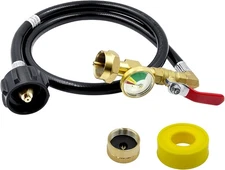 Propane Refill Adapter for 1 lb. Tanks,Upgraded 3 FT/36'' Propane Tank Refill Ad