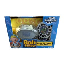 Vintage Bob The Builder Mattel View-Master With 3 Reels And Box