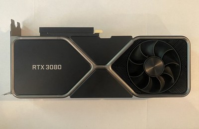 NVIDIA GeForce RTX 3080 Founders Edition FE 10GB GDDR6X GPU Graphics Card - Exec