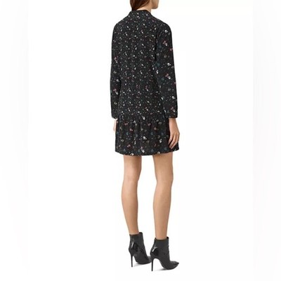 all saints black shirt dress Heartfelt Relaxed Fit Mini Dress Washed Black
