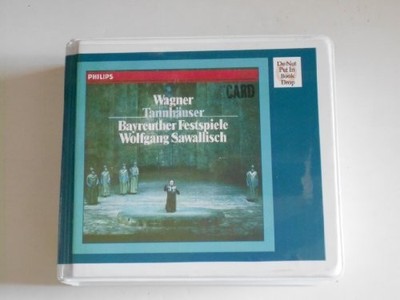 WAGNER SAWALLISCH BAYREUTH FESTIVAL ORCHESTRA - Tannhauser - CD - Excellent
