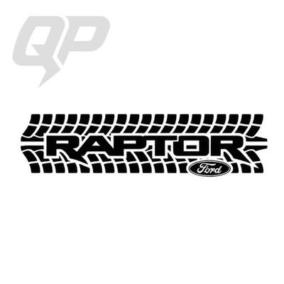 Compatible With Ford Raptor Tire Track Decal | Premium Vinyl Racing Graphics