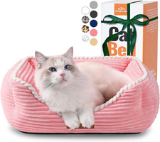 Cama rectangular gato perro mascota lavable esponjosa sofa antideslizante