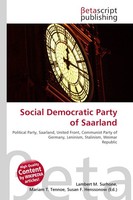 Social Democratic Party Of Saarland Mariam T. Tennoe