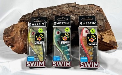 Westin Swim Glidebait TC Thermochrome 10cm Sinking 34g Limited Edition NEW