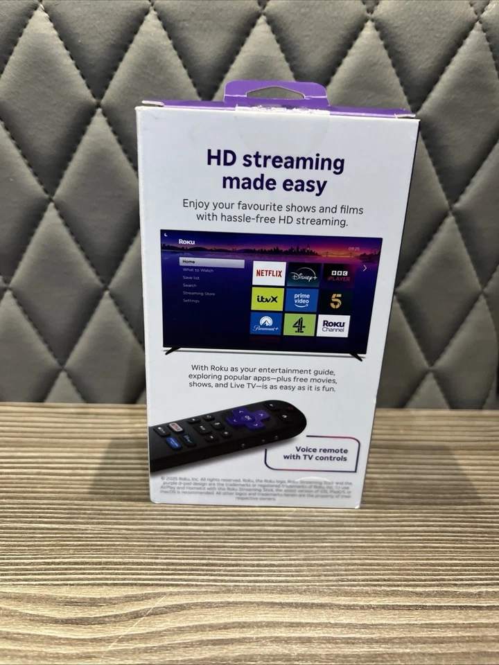 ROKU STREAMING MEDIA PLAYER STREAMING STICK HD 2025 (3840EU) BLACK - Image 3 of 4