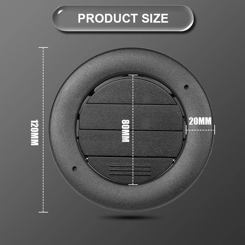 Ventilação de ar CA TETO TRASEIRO 2-8 X para Ford Super Duty E150 E250 E350 Van 09-17 - Imagem 2 de 4