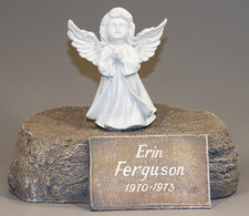 Baby Urn For Ashes Cremation Statue Praying Angel Child Funeral Remembrance Gift