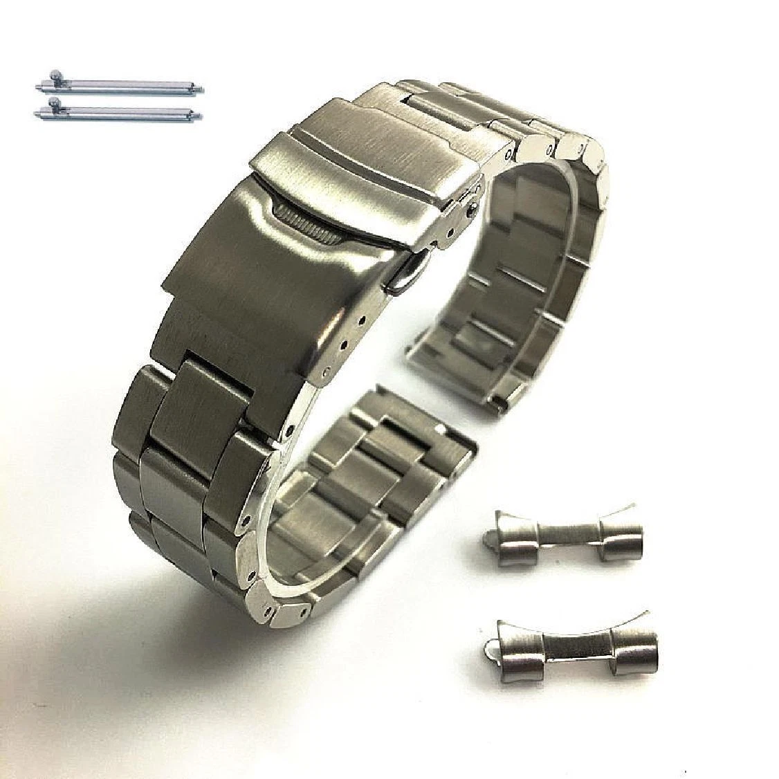 Steel Silicone Replacement Watch Band Fits Casio DURO MDV 103
