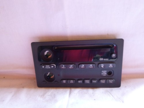 02 03 Chevrolet Trailblazer GMC Envoy Radio Cd Face Plate 15195521 AV31028 - 第 1/5 張圖片