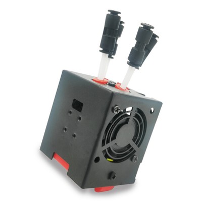 ZONESTAR 3D Printer Direct Drive Extruder Upgrade Kit 4-IN-1-OUT Mix Color S9H7