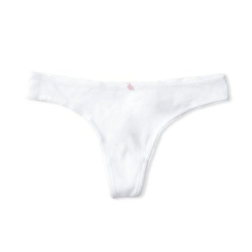 Victorias Secret Panty Womens XXL Cotton Thong White - Picture 9 of 9