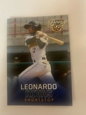 Leonardo Rivas Card 2018 Burlington Bees Team Card