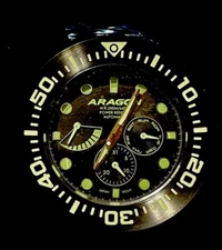 Aragon A251BLK  DM EVO NE20 POWER RESERVE AUTOMATIC 50mm