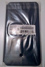 Genuine Original BlackBerry Z10 Black Flip Shell Case / Cover ASY-49283-001