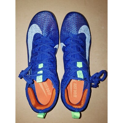Nike Zoom Superfly Elite 2 Blue Track & Field Spikes Men\'s 7.5 = Women\'s 9 NEW Nike Zoom Superfly Elite 2 Track & Field Sprinting Spikes  main image 2